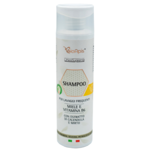 L'Oasi delle Api - BioApis - shampoo-lavaggi frequenti - miele e vitamina B6 - 250 ml