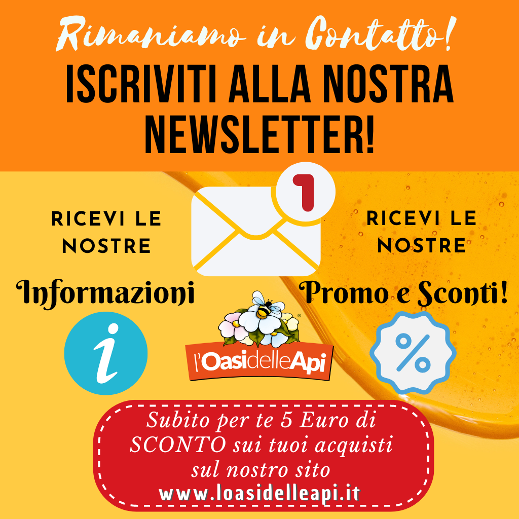 L'Oasi delle Api - Sermoneta - Banner Post - Newsletter