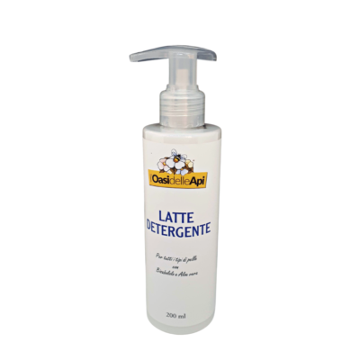 L'Oasi delle Api - Sermoneta - Latte Detergente con Bisabololo e Aloe Vera - 200 ml