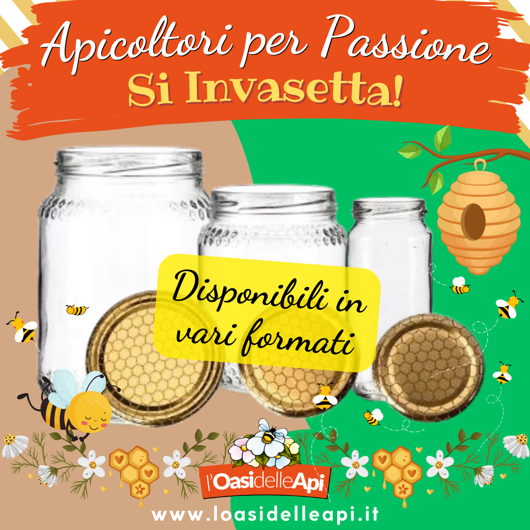 L'Oasi delle Api - Sermoneta - Apicoltori per passioni - Vasi per Confezionamento - Si Invasetta