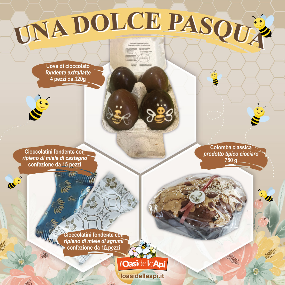 dolci-di-pasqua-uova-di-cioccolato-colomba-classica-cioccolatini-al-miele-oasi-delle-api-sermoneta-latina
